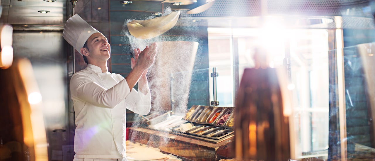 Das Versilia Restaurant bietet chinesische und italienische Küche