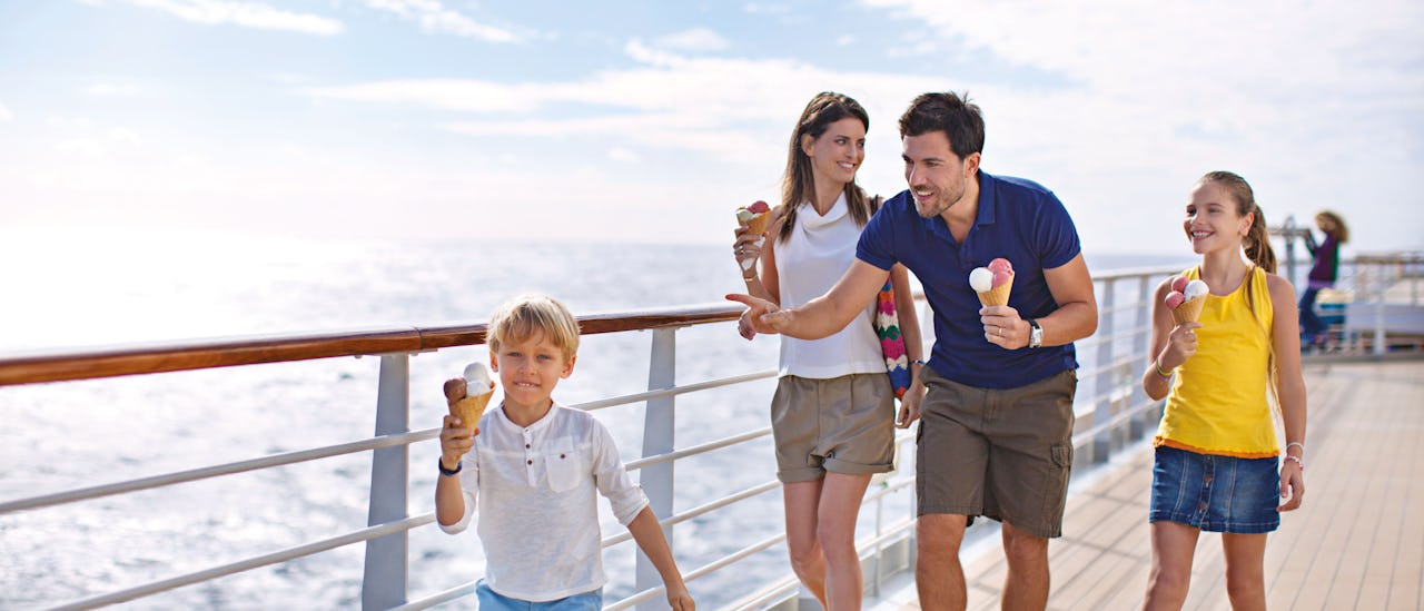 Genießen Sie echtes italienisches Gelato