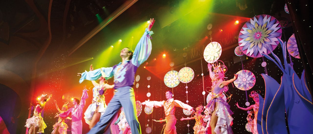 Showtime im Theater.