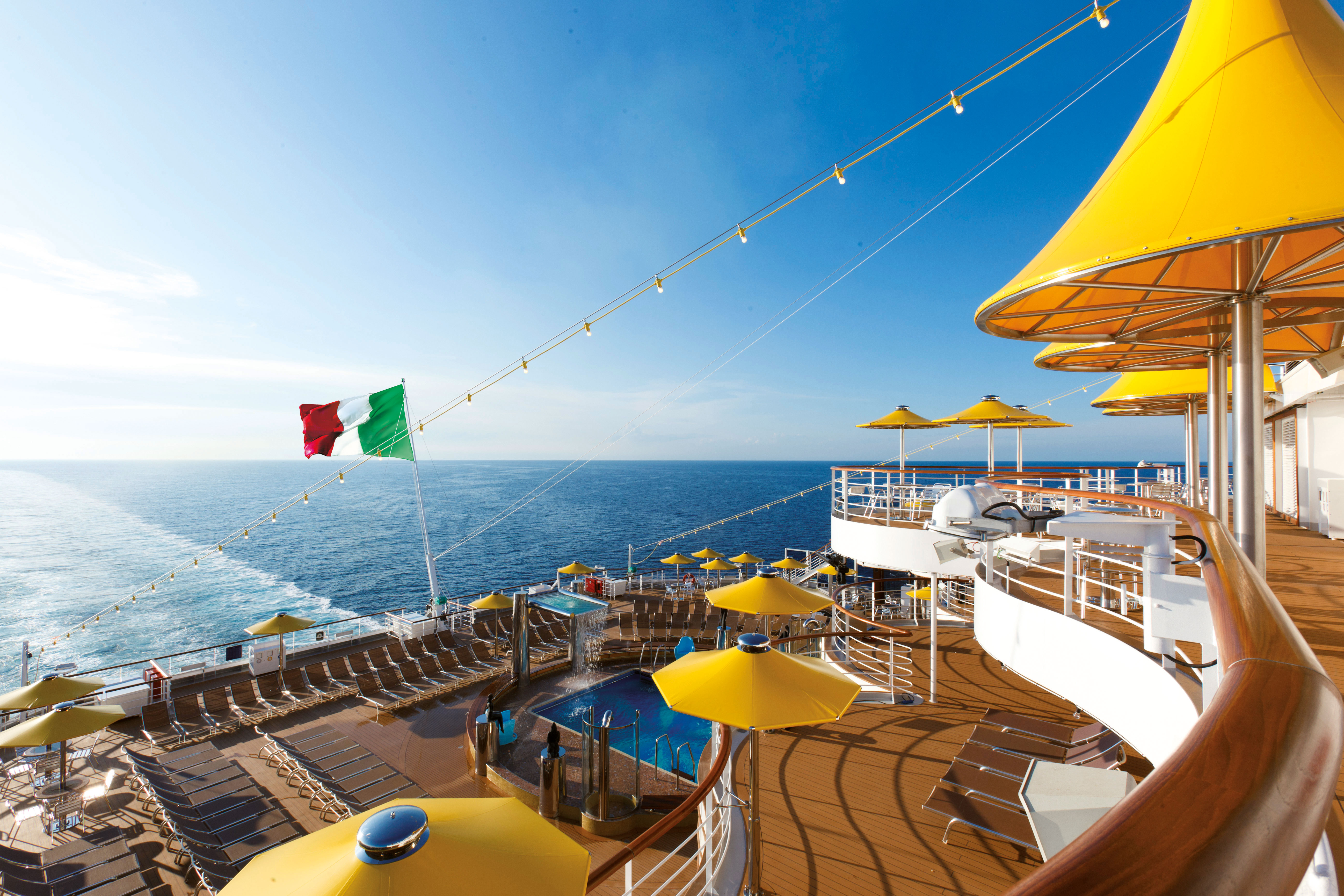 Costa Pacifica, Mittelmeer