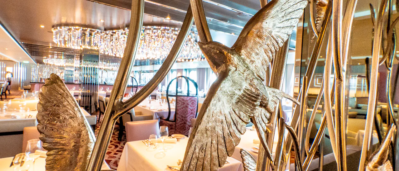 Das Normandie Restaurant bietet moderne französische Küche