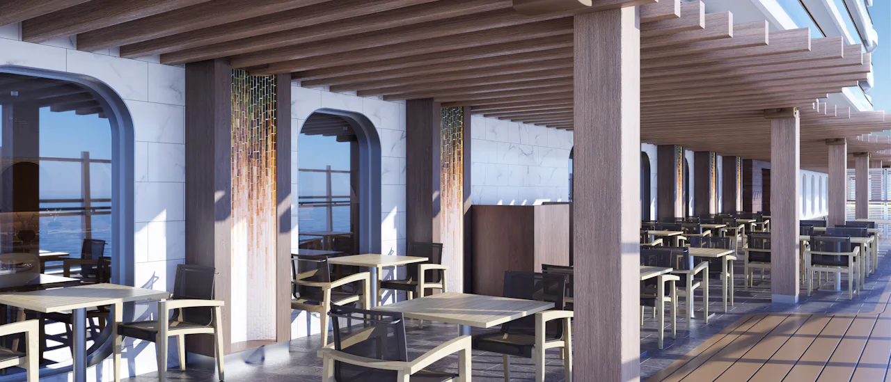 Verbringen Sie Ihre Zeit in einer der zahlreichen Bars und Außenrestaurants am Ocean Boulevard.