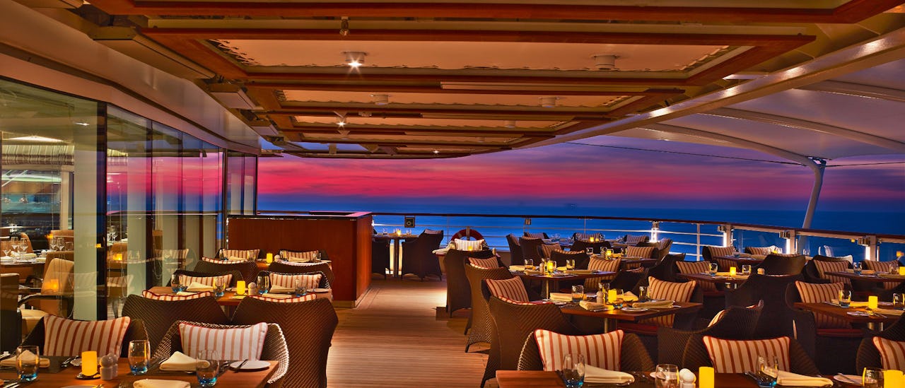 Das Buffetrestaurant "The Colonnade".