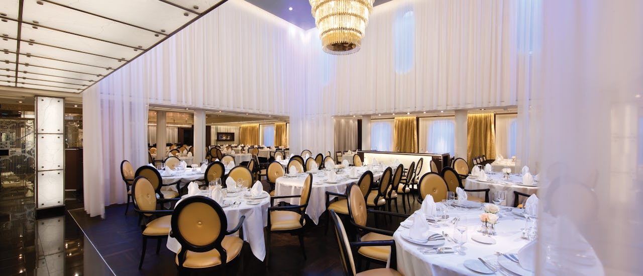 Der Hauptspeisesaal "The Restaurant".