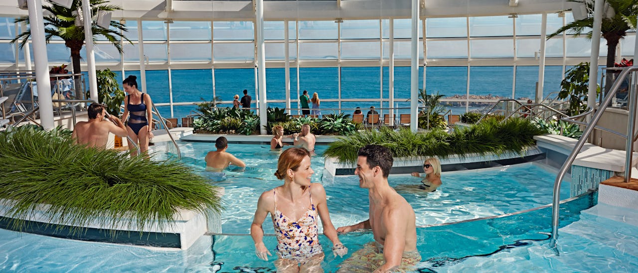 Das Solarium – reserviert für Erwachsene