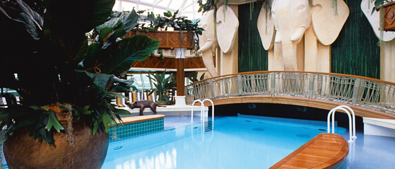 Das Solarium – reserviert für Erwachsene