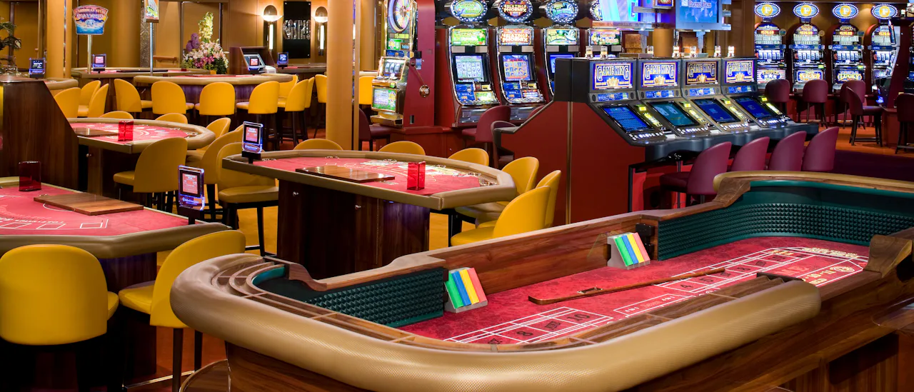 Versuchen Sie Ihr Glück im Casino.