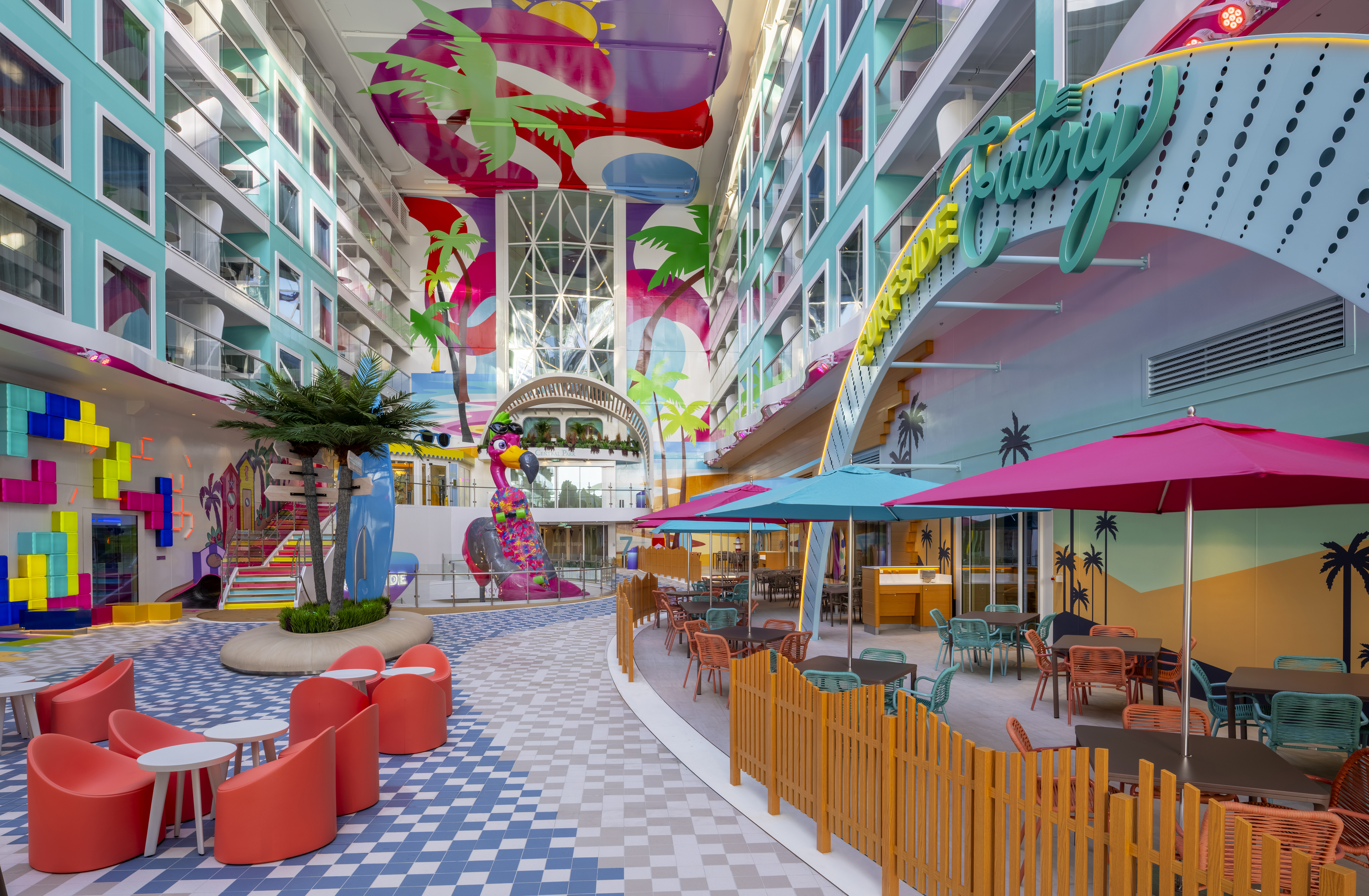 Surfside – eine Erlebniswelt, in der Familien mit Kindern bis sechs Jahre den ganzen Tag verweilen und spielen können