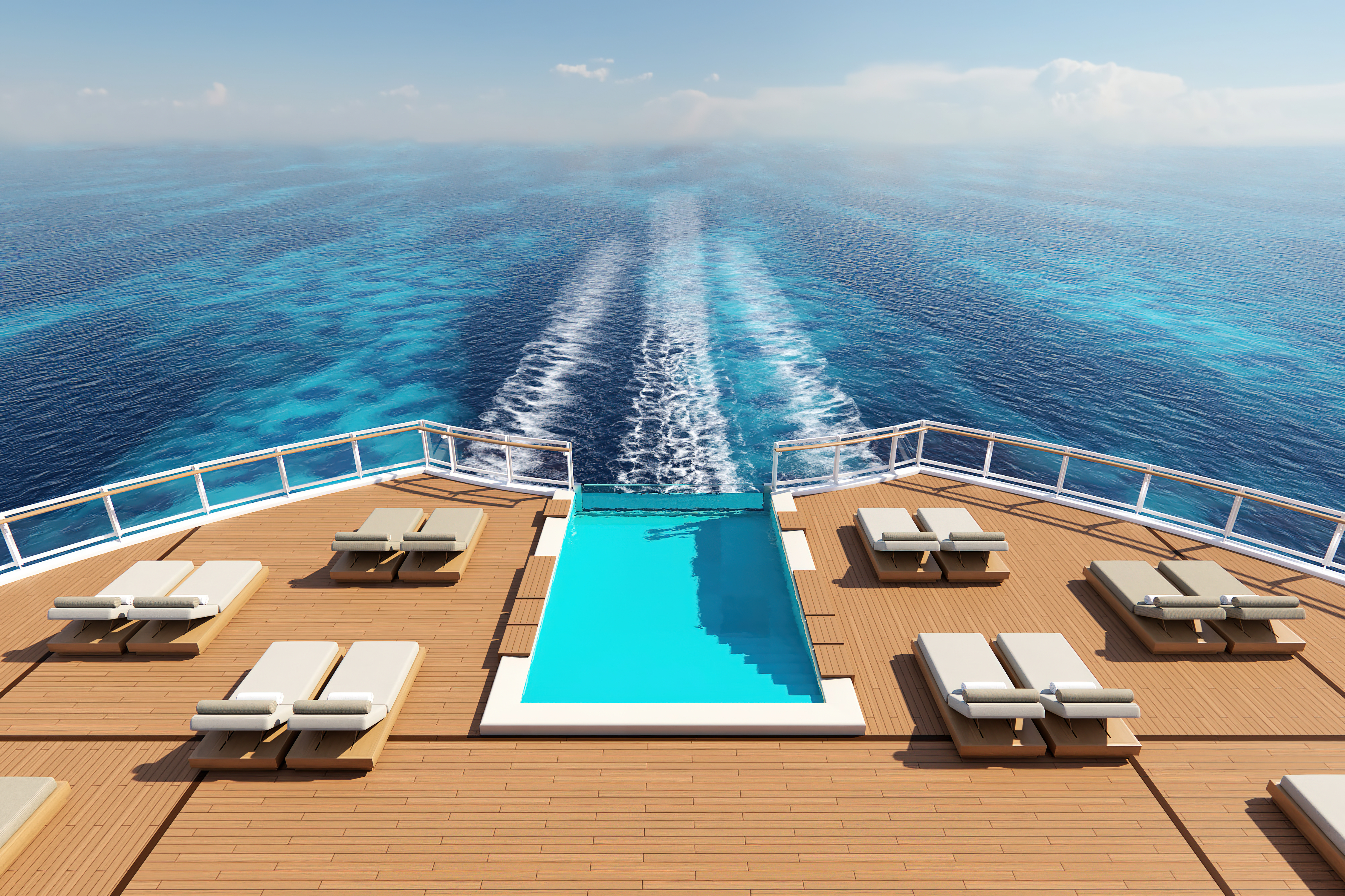 Sonnendeck von The Haven