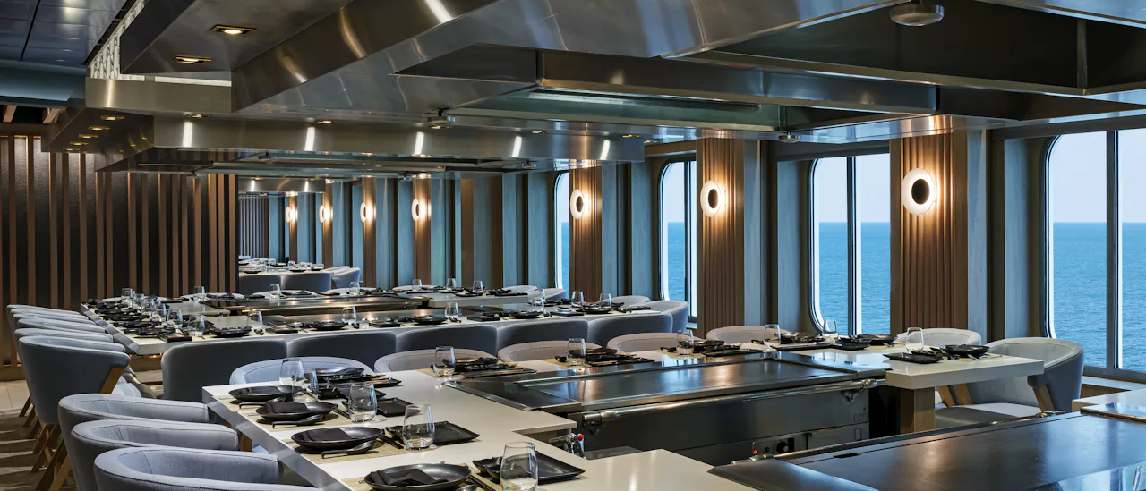 Das Spezialitätenrestaurant Teppanyaki