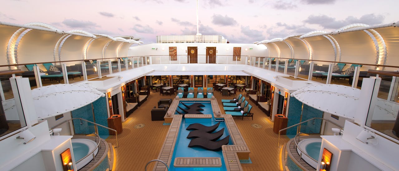 The Haven - ein privater Bereich für Suitengäste.