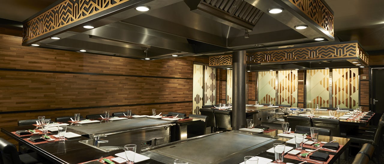Das Spezialitätenrestaurant Teppanyaki