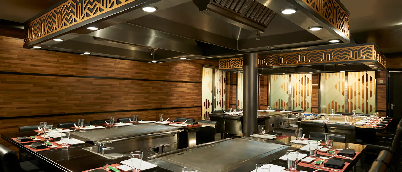Das Spezialitätenrestaurant Teppanyaki