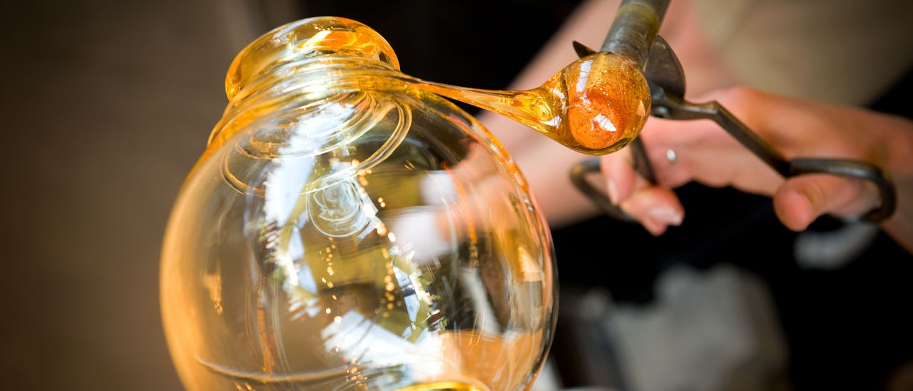 Das Glasbläseratelier