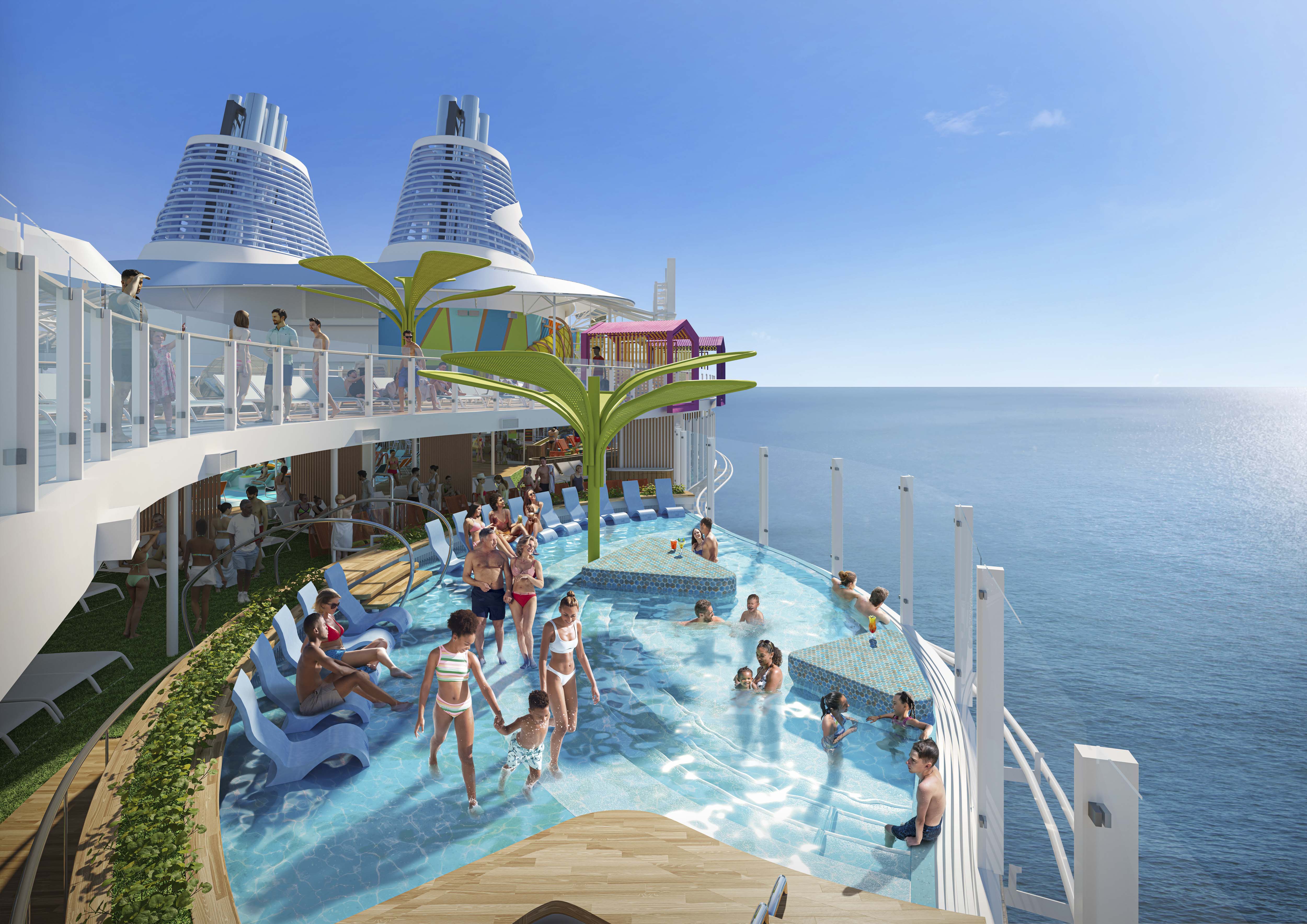 Grenzenloser Meerblick am Cove Pool