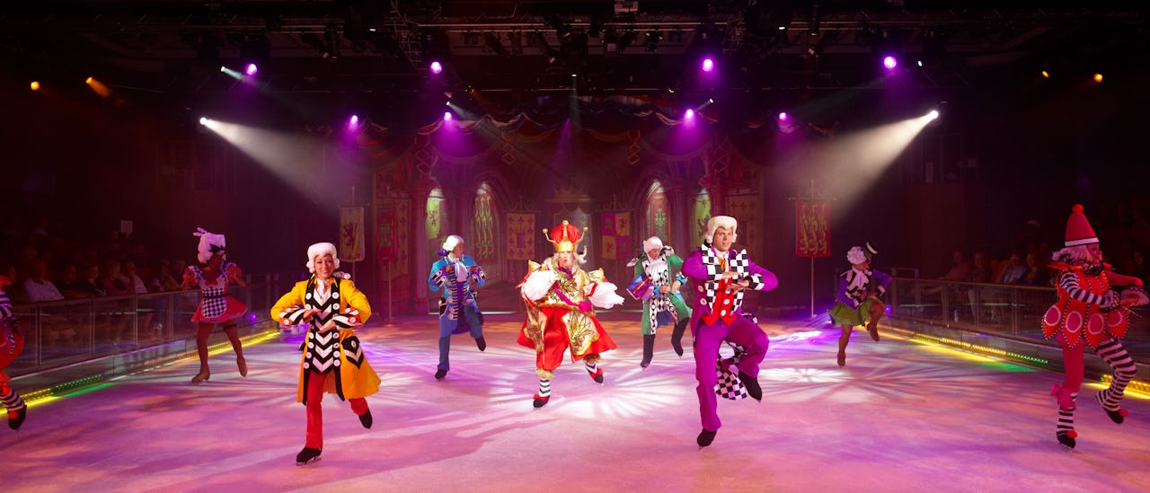 Spektakuläre Eislaufshows im Studio B