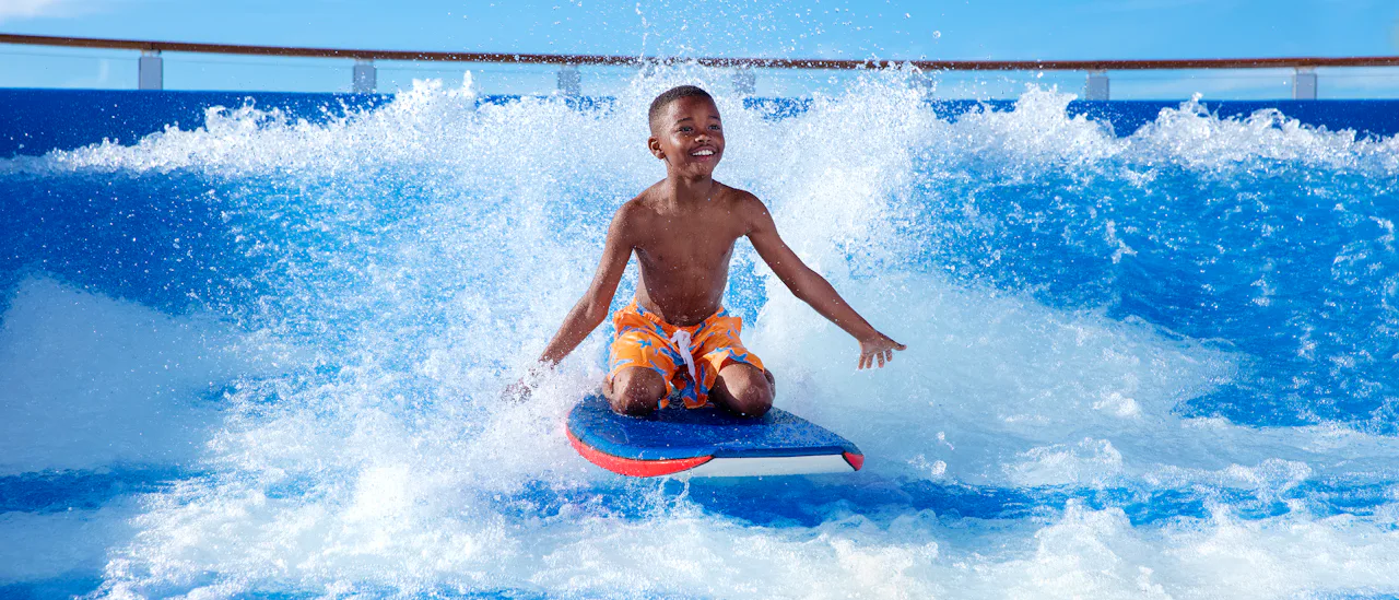 Der Surfsimulator Flowrider
