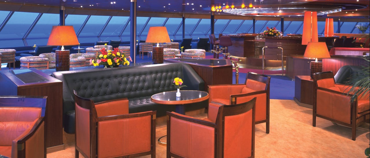 Die Beobachtungslounge Crow's Nest