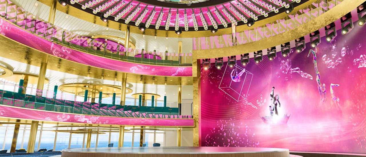 Theatrium auf AIDAnova